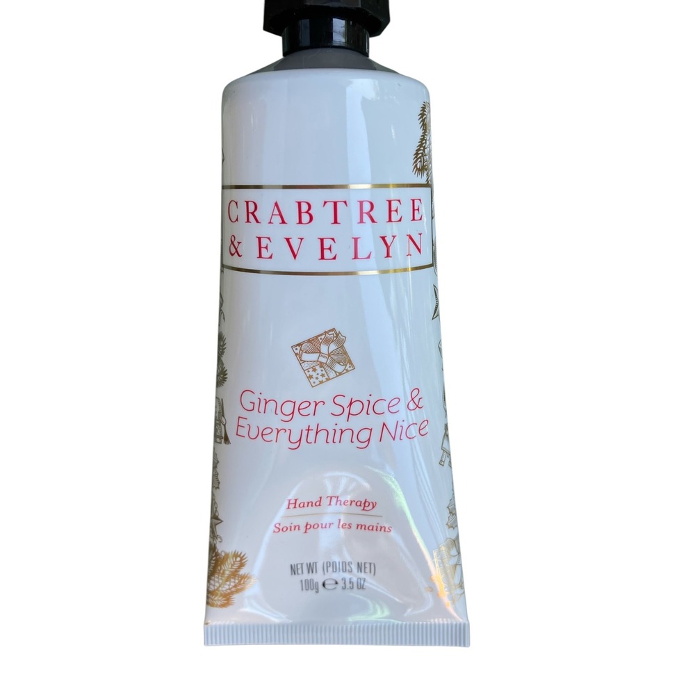 Crabtree & Evelyn Ginger Spice Hand Therapy Cream 3.5 oz New‎ in Box - Picture 2 of 7